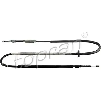 Lanko parkovací brzdy Tažné lanko, parkovací brzda TOPRAN 114 332