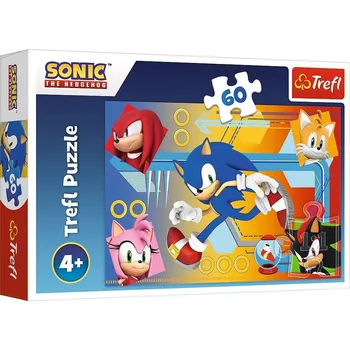 Puzzle Trefl Puzzle 17387 Sonic the Hedgehog 60 dílků