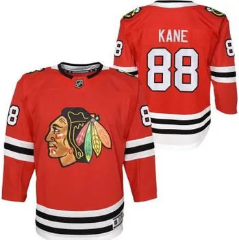 Outerstuff Dětský dres Patrick Kane Chicago Blackhawks NHL Premier Home Velikost: L/XL