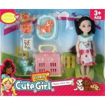 Panenka Mega Creative PANENKA 14CM AKC 21X18X6 MC ANIMALS WB 60/120