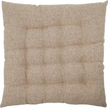 Jídelní židle Sedák na židli s výplní House Doctor FINE 45x45cm pískový