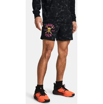 Pánské kraťasy Pánské kraťasy Under Armour Pjt Rck AOP Rvl Terry St 1383290-001 Černá XXL