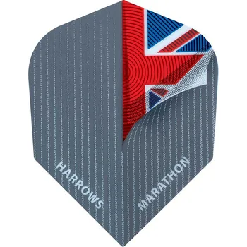 Příslušenství pro šipky Harrows letky Marathon Union Jack Peel No.6