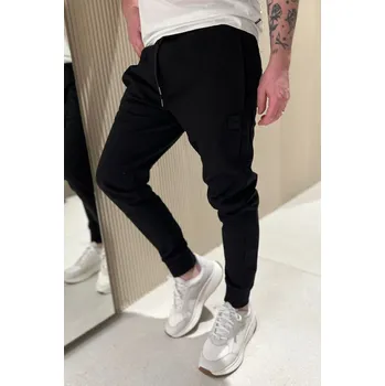 Pánské tepláky BOSS Black 50485181 černé Velikost: XL