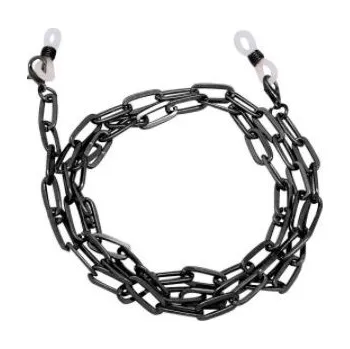 Brýlová obroučka Jemný řetízek na brýle - Černý