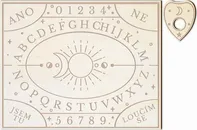 Ouija spiritistická tabulka elipsa