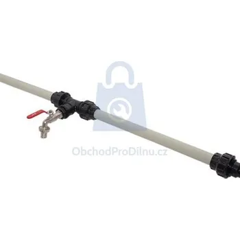 Propojka na IBC nádrže 2 nádrže, 1200 mm, kohout 1/2'', balení 1 ks