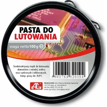AG TermoPasty CHE1405 Pájecí pasta 100g AG