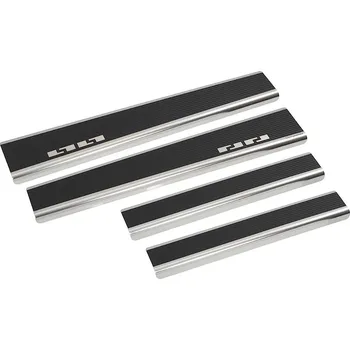 Tuning Prahové lišty Ford Transit/Tourneo Courier II 2024-2025 • nerez s karbonem • Alu-Frost