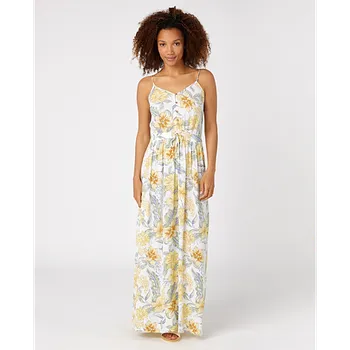 Dámské šaty šaty Rip Curl ALWAYS SUMMER LONG DRESS White velikost 2XS