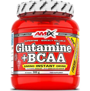 Aminokyselina Amix Glutamine + BCAA powder Ananas, 300g