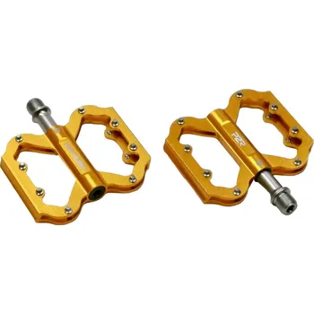 Pedál na kolo P2R FLATMAN 50, 3SB zlaté (P2R FLATMAN 50, 3SB gold)