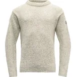 Devold vlněný svetr Nansen Wool Sweater Barva: Grey melange, Velikost: M