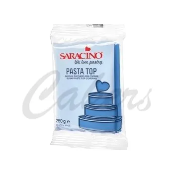 Čokoláda Saracino top potahovací hmota - modrá 250g