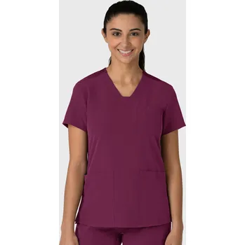 Dámská halenka WonderWink Halena MIRAEL LADY, různé barvy Velikost M WINE