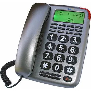 Stolní telefon Telefon na pevnou linku Dartel LJ-290 Grey