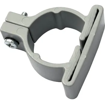 Příslušenství pro plot PILECKÝ Objímka PVC pro panely Pilofor Light 48 mm šedá