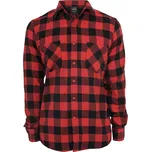 Urban Classics Checked Flanell Shirt TB297 černá/červená