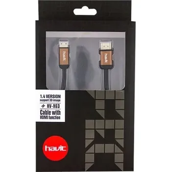 Video kabel Havit kabel HDMI A - mini HDMI černý 3m