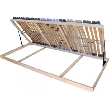 Postelový rošt TEXPOL OPTIMAL PLUS 5V BOČNÍ VÝKLOP - lamelový rošt 140 x 210 cm, březové lamely + březové nosníky