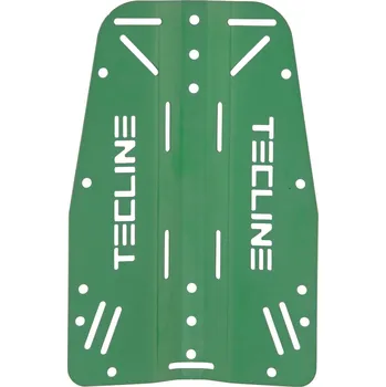 Kompenzátor vztlaku Tecline Backplate 3mm (hliník) Barva: Zelená