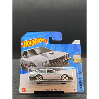 autíčko Hot Wheels - Alfa Romeo GTV6 3.0 grey ZE SBÍRKY