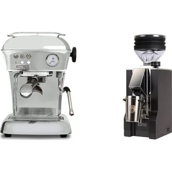 Kávovar Ascaso Dream ONE, leštěný hliník + Eureka Mignon Zero, CR black