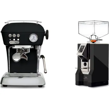 Kávovar Ascaso Dream ONE, Dark Black + Eureka Mignon Perfetto, CR black