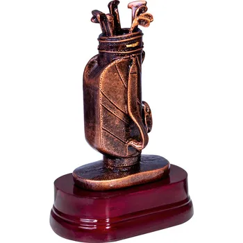 Soška GOLF - sportovní pohár 18 cm 37051