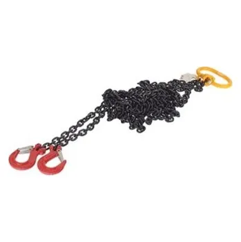 Upínací popruh Vázací řetěz s okem a hákem do 1,6t, dl=2m, 6mm tloušťka řetězu 2c