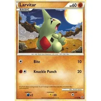 Sběratelská karetní hra Pokémon UL 051/095 Larvitar - Unleashed Stav: Excellent, Verze: NORMAL