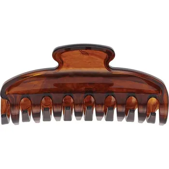 Jäneke Hair Clip Ornament Horn Light Turtle JG71100 DBL, 9.5 x 3.5 cm