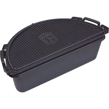 Příslušenství pro gril Půlkruhový litinový hrnec pro grily Monolith LeChef + Doprava Zdarma