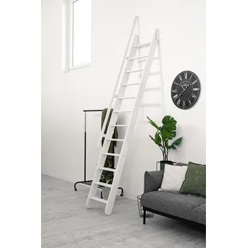 Schodiště Výlezový žebřík Minka Flexiblo bílý schody v bílém lakování do podkroví s unikátním systémem složení