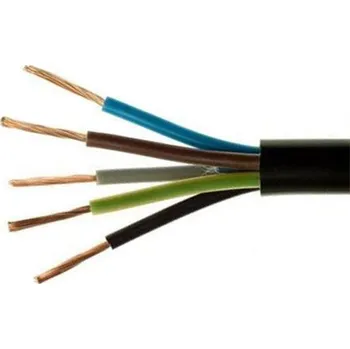 Síťový kabel Kabel 5x2,5mm2 H05RR-F guma