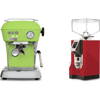 Kávovar Ascaso Dream ONE, Fresh Pistachio + Eureka Mignon Specialita,…