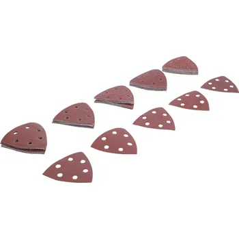 Brusný papír BGS Diy BGS 80815, Sada brusného papíru pro Delta brusku | 95 x 95 mm | K 40 - 180 | 50dílná