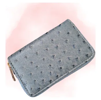 Peněženka Dámská peněženka Šedá na zip