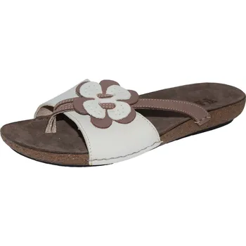 Dámské lodičky Walk dámské pantofle 7261 55550 Barva: krémová, Velikost: 36