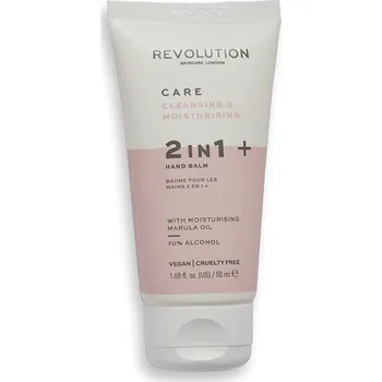 Péče o ruce Revolution Skincare Care 2 in 1 Hand Cleanser & Moisture Balm 50ml