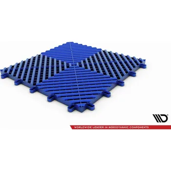 Venkovní dlažba Modular Maxton floor - dlaždice modulární podlahy - modrá