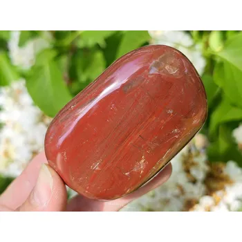 Přírodní kámen Zkamenělé dřevo hladký kámen 133g (Madagaskar)