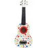 Hudební nástroj pro děti Hope Toys Dřevěné ukulele s barevnými puntíky