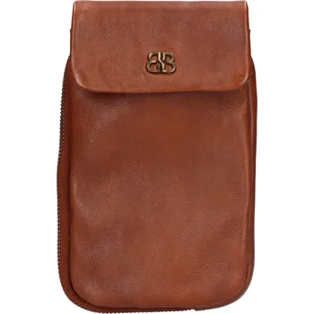 Kabelka Dámská kožená kabelka na telefon a doklady Bellicci Dorett - koňak