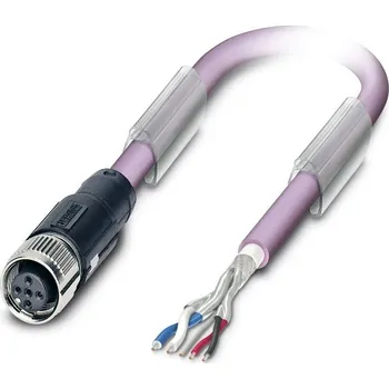Phoenix Contact SAC-5P- 5,0-920/FS SCO datový zástrčkový konektor pro senzory - aktory, upravený, 1518229, piny: 5, 5.00 m, 1 ks