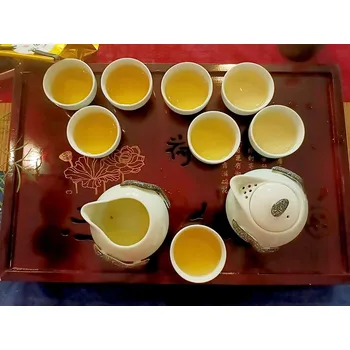 Čajovna Čínský Kungfu čajový set---Činský celadon (Penguin)