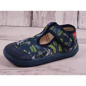 Chlapecké bačkory Bačkůrky botičky MILAMI 226-DX-22 tm. modré scooter lehké flexibilní velikost: 30