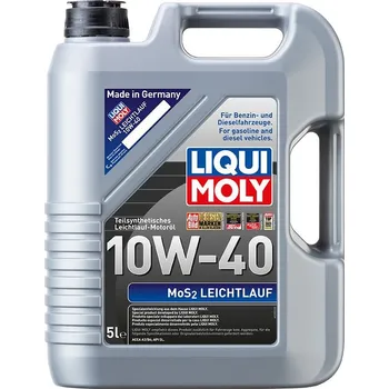 Motorový olej LIQUI MOLY MoS2 Leichtlauf 10W-40, polosyntetický motorový olej 5 l