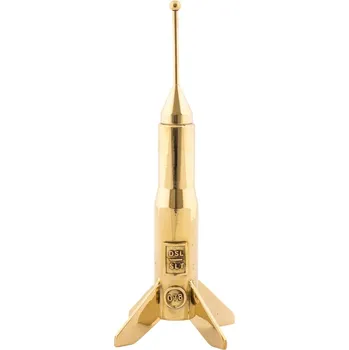 Svícen Svícen COSMIC DINER LUNAR Seletti 17 cm mosazný