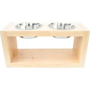 Miska pro psa DOGG Miska z masivu Kvadra Olše Velikost: S